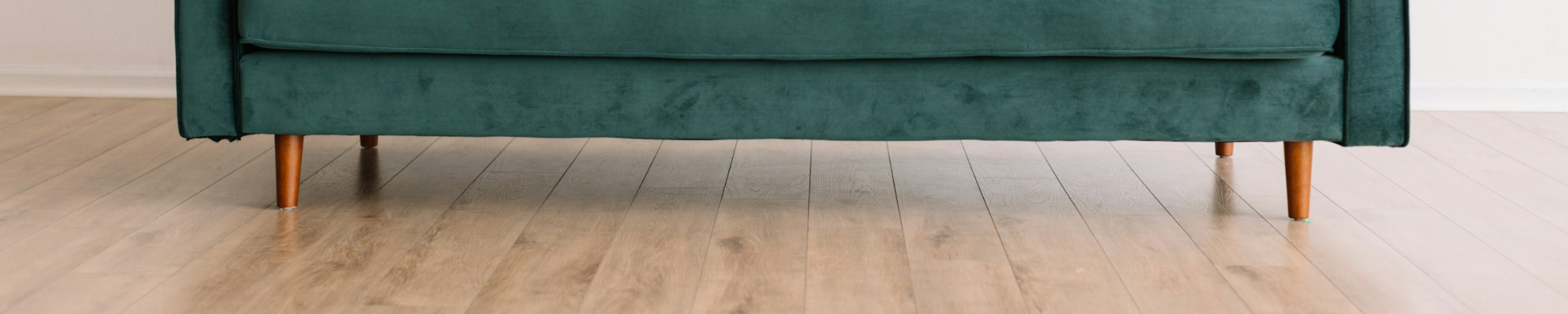 Vinyl flooring in a bright and modern living room