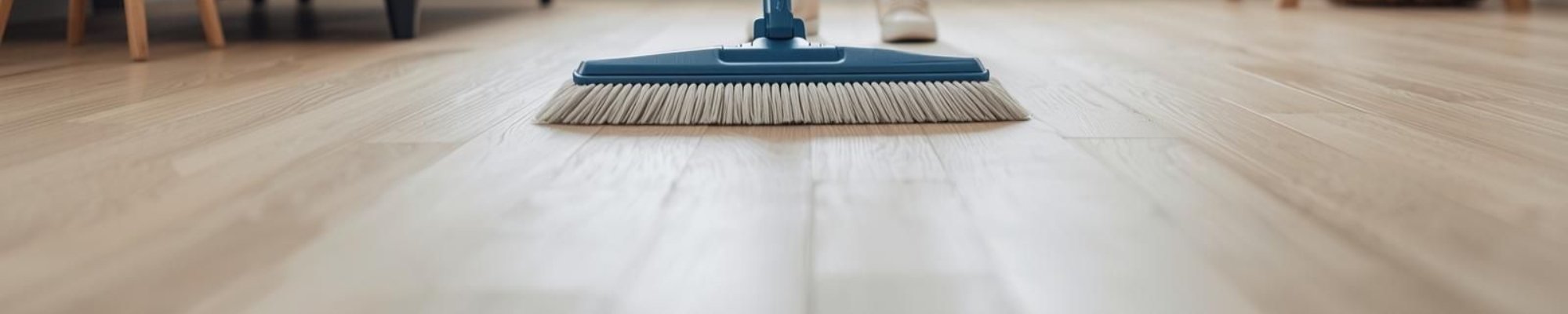 Cleaning a Vinyl Floor