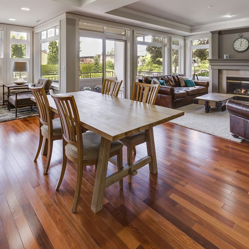 beach house floor